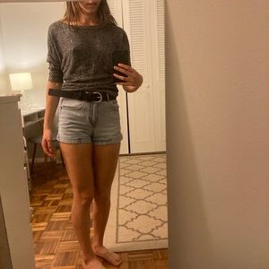 NWOT Slouchy Grey Tee